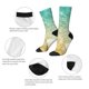 thumbnail image 4 of Balery Starfish And Seashell On The Beach Calcetas Largas con Estampado para Hombre y Mujer – Suaves y Transpirables, Talla Única (US 5-11), 4 of 6