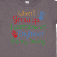 thumbnail image 4 of Inktastic Engineer like Daddy Boys or Girls Toddler T-Shirt, 4 of 5