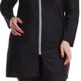 thumbnail image 4 of HNMKIU Plus Size Swimsuit for Women Full Coverage Loose Fit Long Sleeve with Hijab and Pants Women's Swimwear 02_Black，XXL, 4 of 4