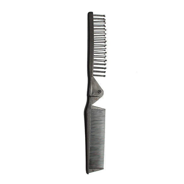Professional Fine Cutting Comb, Hair Detangling Comb, Black Carbon Fiber Styling Comb For Curly, Long, Dry, Wet Hair All Types