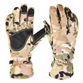 thumbnail image 5 of Guantes de esquí de terciopelo para otoño e invierno para hombres y mujeres, cálidos, antideslizantes, impermeables, con pantalla táctil, camuflaje táctico, para entrenamiento de montañismo, 5 of 5