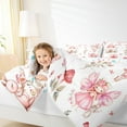 thumbnail image 4 of jejeloiu Fairy Tale Elf Queen Comforter Set,Cartoon Mushroom House Bedding Sets,Dreamy Fairy Tale Theme Bedding Comforter Set For Kids,Luxury Bedroom Decor Reversible,3pcs, 4 of 8
