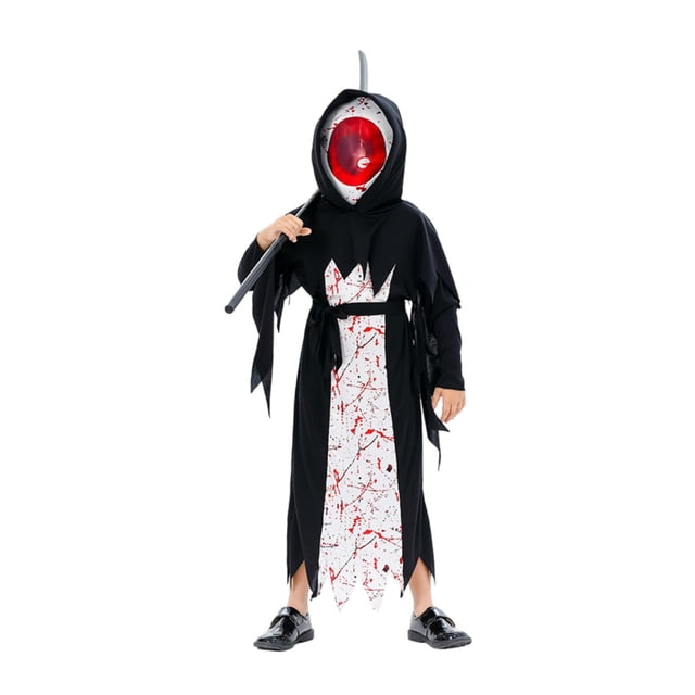 Disfraz de Halloween jinwen decoración clásica para fiestas XL con hoz