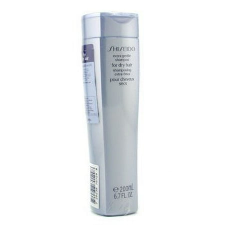 shiseido extra gentle shampoo for dry hair shampoo for unisex, 6.7 fl/ oz