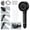 Dark Black, variant on Ion Drops Shower Head, 4 Spray Mode Ion Drops Filtered Showerhead with 59 Inch Hose and Holder, High Pressure Shower Head and Hose Set with Pause Switch for Pets Bath-Remove Chlorine (Gray)