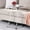 Silver, variant on YWEN Clear Sofa Side Table C Shaped End Table with Wheels, Rolling Acrylic Bedside Laptop Snack Table TV Tray, Mobile Breakfast Tray Table with Tempered Glass Shelves and Clear Acrylic Frame