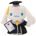 thumbnail image 3 of Muñeco de graduación de felpa lindo muñeco con sombrero de doctorado 35 cm para compañeros de clase (Sanrio), 3 of 3