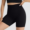 thumbnail image 2 of Ahdbta High Waisted Biker Shorts for Women Tummy Control Fitness Athletic Workout Running Yoga Gym Shorts Butt Lifting Tights, 2 of 4
