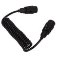 thumbnail image 3 of Trailer Wiring Adapter, 7Pin Plug Socket Trailer Extension Cable Flame Retardant Rustproof 2m  Conductivity  for Trucks  RVs, 3 of 8