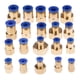 thumbnail image 3 of Accesorios neumáticos Push Push en conector 1/8 '' 1/4 '' 3/8 '' 1/2 '' M5 Hilo hembra-4 6 8 10 12 mm Conexión recta del tubo de aire, 3 of 7