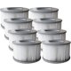 thumbnail image 1 of Pack de 8 Cartuchos de Filtro de Recambio para Piscina Hinchable Mspa, Jacuzzi ACTIVE Biensenido a ACTIVE, 1 of 5