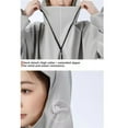 thumbnail image 4 of Unisex Rain Poncho Hooded Waterproof Raincoat Cycling Rain Poncho for Adults Women Men, for Rain Snow Sleet, XL（170-180）, 4 of 5