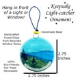 thumbnail image 2 of Ruth's Ethical Goods Great Smoky Mountain National Park Christmas Tree Ornament - Art Glass Light Catcher, 2 of 5
