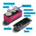 thumbnail image 4 of RC Digital Servo, 150KG High Load Capacity IP66 Waterproof RC Servo Motor Programmable  for 1/5 RC Cars, 4 of 7