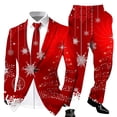 thumbnail image 3 of Women's Two Piece Formal Business Suit Set with Blazer and Trousers for Professional Work Office Wear, 3 of 5