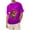 Purple, variant on VBARHMQRT Orange Sweatshirt Men's Christmas Short Sleeved T Shirt Men's T Shirt Christmas Reindeer Red