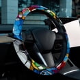 thumbnail image 6 of Football 14.5 Inch Printing PVC Leather Car Wheel Cover Auto Accessories, 6 of 6