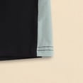 thumbnail image 5 of HCNTES Boys Outfit Sets Summer Short Sleeve Two Piece Color Block T-shirts and Shorts Set, 5 of 7