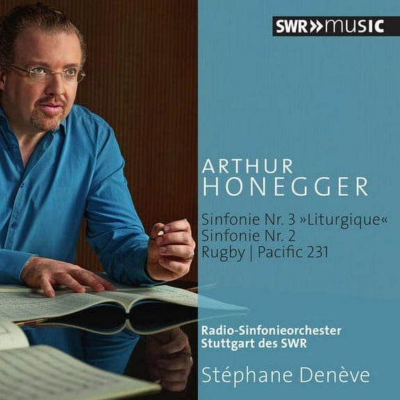 Honegger / Deneve / Rso Stuttgart - Symphony No. 3 Liturgique - Symphony No. 2 - Rug - Music & Performance - CD