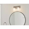 thumbnail image 3 of Vetivene 2-Light Bathroom Vanity Light in Textured Black, 3 of 17