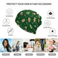 thumbnail image 5 of Hirioo green Christmas Element for Multifunction Beanie Hat for Men and Women Unisex for Winter Sports, Outdoor Activities, and Daily Wear, 5 of 8