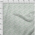 thumbnail image 3 of oneOone Georgette Viscose Sea Green Fabric Utensils Tea Cups Craft Projects Decor Fabric Printed By The Yard 42 Inch Wide, 3 of 4
