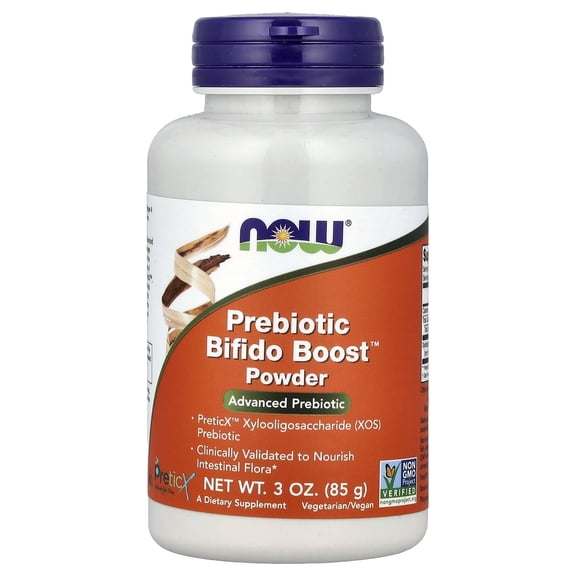 NOW Foods Prebiotic Bifido Boost Powder, 3 oz (85 g)