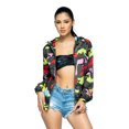 thumbnail image 3 of 2Chique Boutique Women's Camouflage Hoodie Windbreaker Jacket, 3 of 7