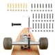 thumbnail image 2 of Tornillos para longboard de 29mm con llave Allen - Juego de 8 piezas en color negro, incluye destornillador cruzado. Material de acero resistente para mayor durabilidad. Perfectos para skateboards y, 2 of 6