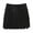 black, variant on Jack Womens Faux Leather Lace Trim Mini Skirt, Black, 0