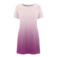 thumbnail image 5 of TJAZFJPA Robes de Bal Femmes Robes d'Été Décontractées Manches Courtes Robes d'Été T-Shirt Décontractées Jupes de Plage Mini Robes Robe de Bal Rouge Robe d'Été Blanche pour Femmes, 5 of 5