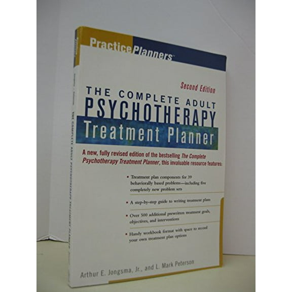 Pre-Owned The Complete Adult Psychotherapy Treatment Planner (PracticePlanners), 9780471319245, 0471319244, Paperback, 2 edition