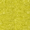 thumbnail image 1 of Ahgly Company Machine Washable Indoor Square Transitional Canary Yellow Area Rugs, 7' Square, 1 of 7