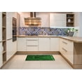 thumbnail image 6 of Ahgly Company Machine Washable Indoor Rectangle Transitional Green Area Rugs, 4' x 6', 6 of 7