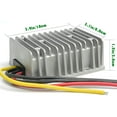 thumbnail image 2 of MGGi Convertisseur de Tension Régulateur DC/DC 24V Réduction de Tension 12V 40A 480W, Réducteur de Tension Étanche, Grande Taille, 2 of 5