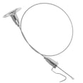 thumbnail image 1 of KAKOWELY Stainless Steel Wire Rope Gallery Exhibition Frame Hanging Rope Adjustable Wire Rope,19.69X"X1.57"X0.98", 1 of 4