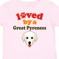 thumbnail image 4 of Inktastic Great Pyrenees Dog Gift Boys or Girls Toddler T-Shirt, 4 of 5
