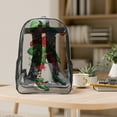 thumbnail image 6 of Elf Buddy's Sing Pattern Transparent Backpack Lightweight And fashionable Showcasing Personality And Leading The Trend, 6 of 6