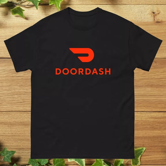 Doordash Food Delivery Logo Mens T-Shirt - New!!!
