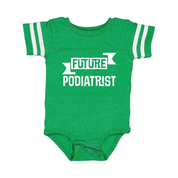 Inktastic Future Podiatrist Foot Doctor Boys or Girls Baby Bodysuit