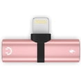 thumbnail image 4 of Headphone Adapter Charging Adapter Compatible With Iphone Xs, Xr, Xr Max, X, 8, 8 Plus, 7, 7 Plus, Ipad 4, Pro, Mini, 2 - In Rose, 4 of 4