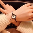 thumbnail image 2 of Reloj de pulsera de moda Reloj de joyería para mujer Reloj de pulsera sencillo con esfera pequeña y combinable para niñas, 2 of 5