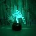 thumbnail image 1 of YSITIAN 3D creative night light USB powered 7-color LED light, suitable for children's gift bedroom decoration YT-14118, 1 of 5