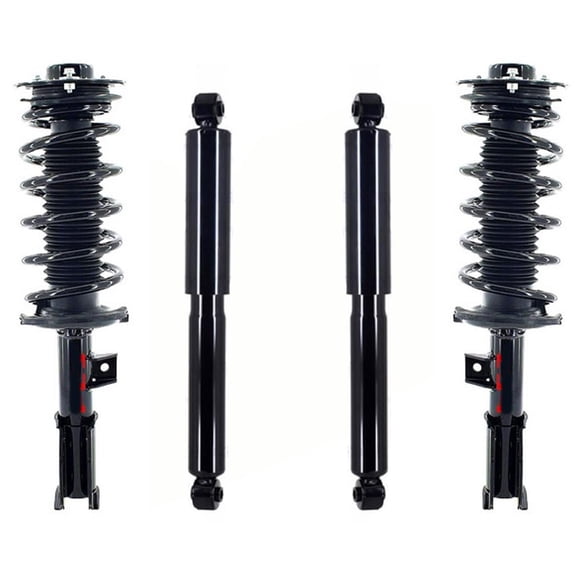 Front Complete Struts Assembly & Rear Shocks For Chevrolet Equinox 2010-2017