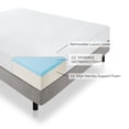 thumbnail image 4 of Colchón LUCID 10" Medio Memory Foam y Gel, Individual blanco Queen Lucid Memory Foam con Gel, 4 of 4