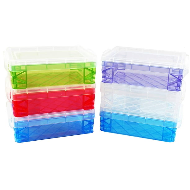 Caja de crayones Advantus Crafts Storage Studios Super Stacker Paquete de 6