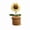X, variant on Heart-Shaped Handwoven Artificial Flower Pot Romantic Home Decor Gift for Her