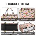 thumbnail image 4 of Large Capacity Tote Bag,Pink Dinosaur and Rainbow Pattern Handbag Fashion Luxury Tote Bag,15.7"x13"x 5.1" Inches,Laptop Compatible, 4 of 6