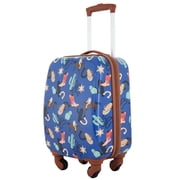 Wrangler Rodeo Kids 2 Piece Hard-Side Spinner Luggage Set