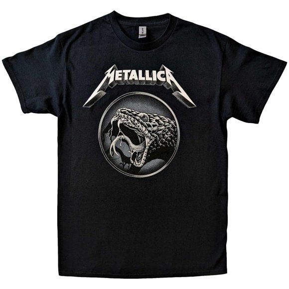 Metallica Adult Black Album Poster T-Shirt